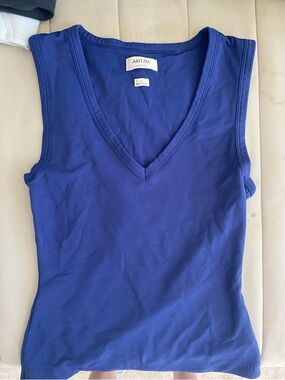 Aritzia Contour V-Neck Tank Top